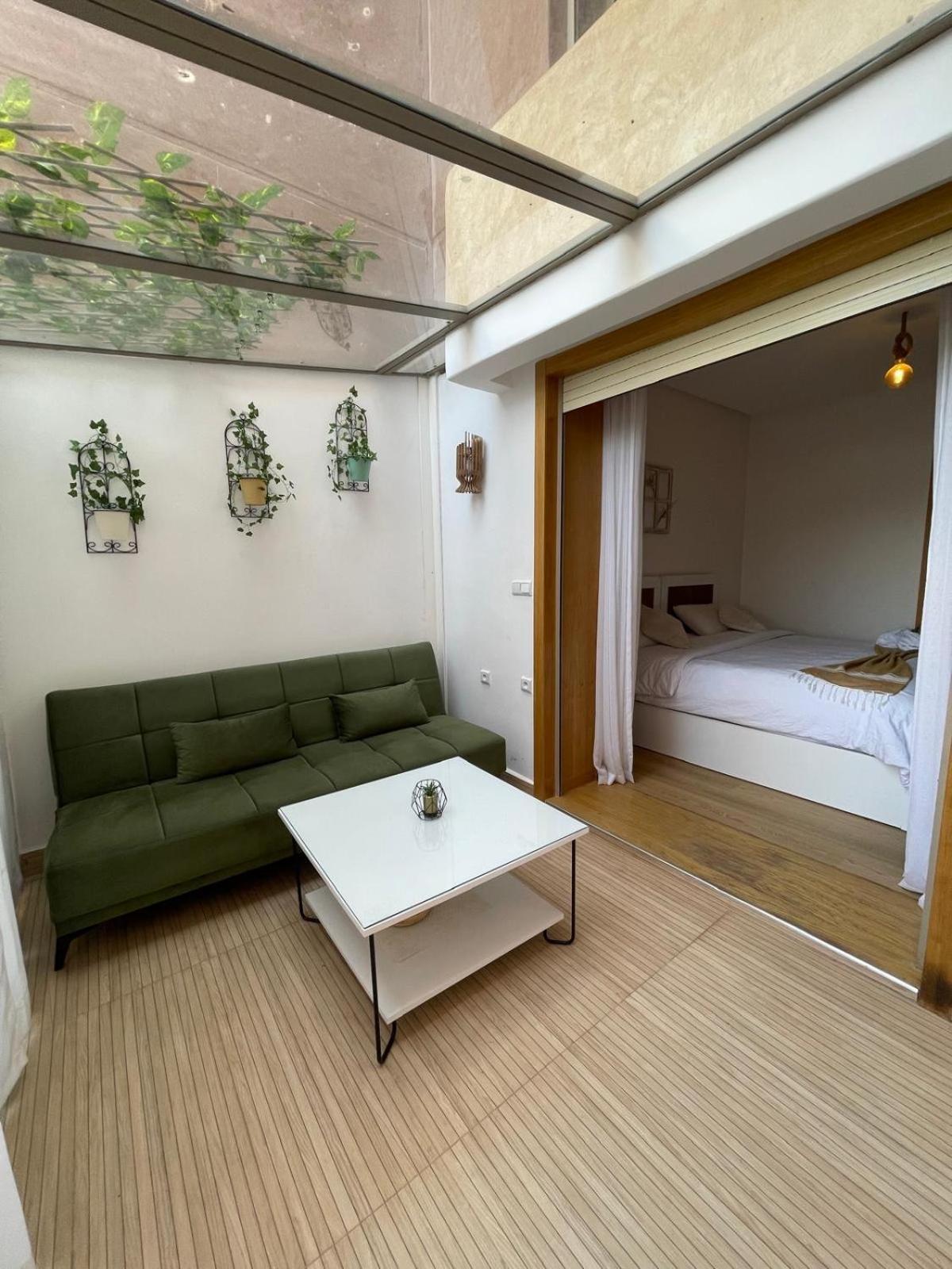 Appartement De Luxe Avec Jardin Vue Sur La Piscine Golf Securise 24H Sur 24 A 5 Minutes De L Aeroport Marrakesh Extérieur photo